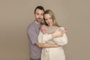 Newborn gezin fotoshoot